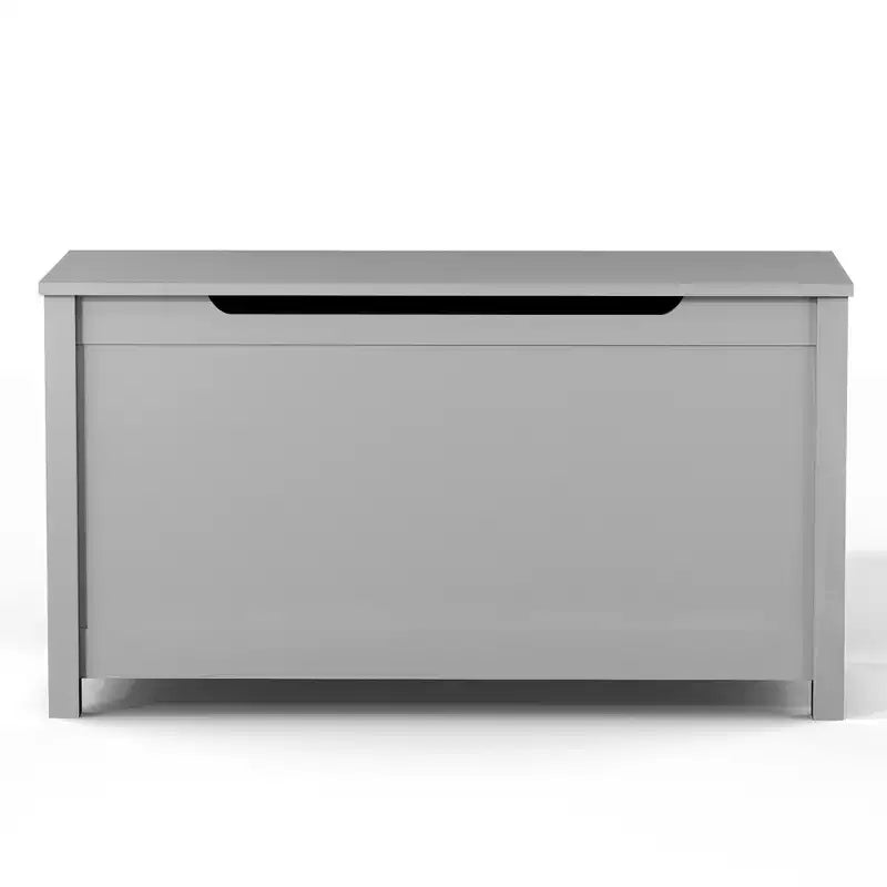 Coffre de Rangement Jouets Enfant Banc Coffre Tabouret de Lit avec Couvercle à Charnière de Sécurité