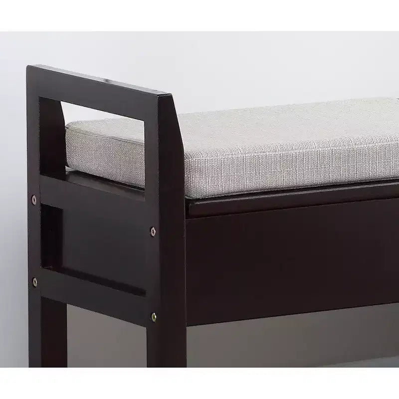 Banc à chaussures de rangement