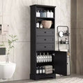 67H&amp;68H Tall Storage Cabinet with Drawers and Adjustable Shelves for Bathroom, Kitchen and Living Room-ModernLuxe