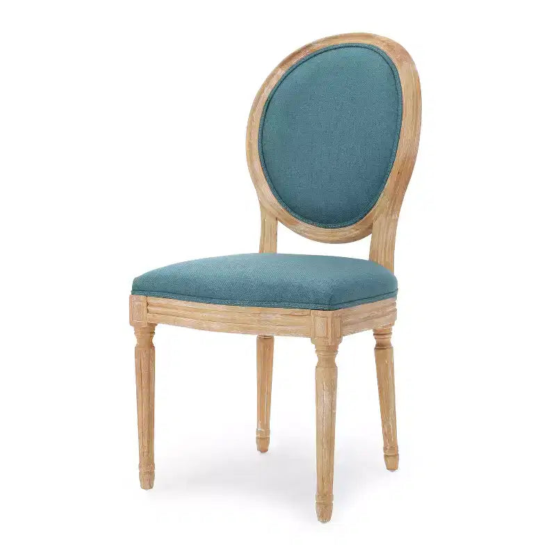 Chaises de salle à manger tapissées style champêtre français