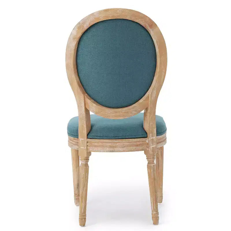 Chaises de salle à manger tapissées style champêtre français