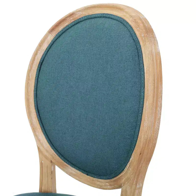 Chaises de salle à manger tapissées style champêtre français