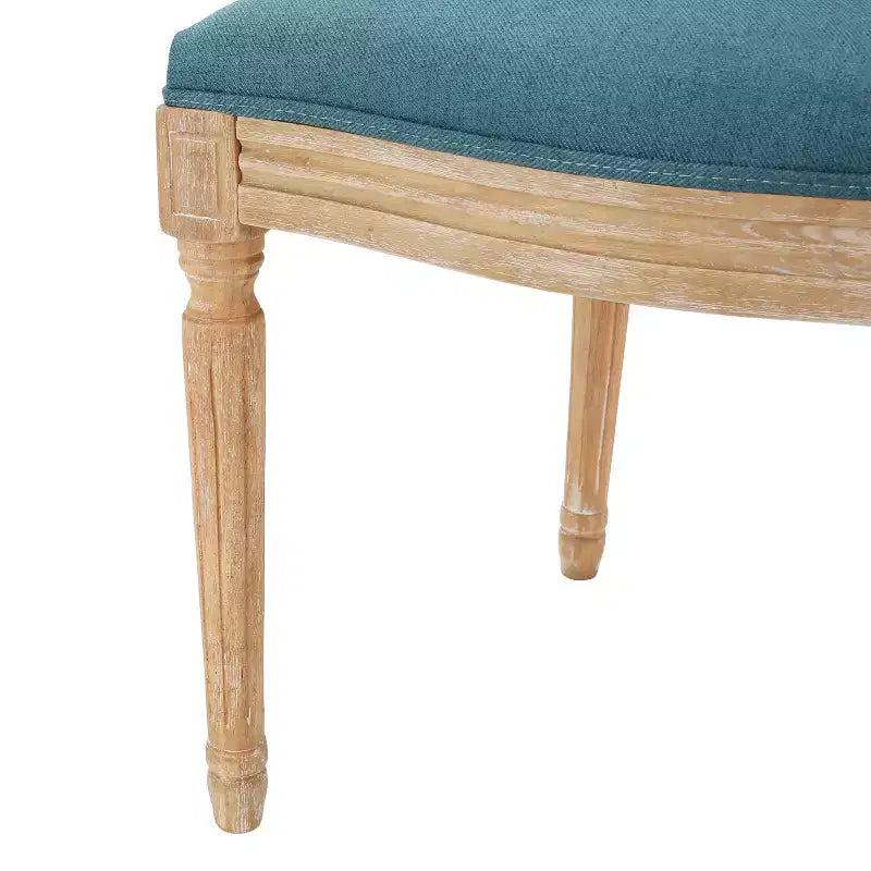 Chaises de salle à manger tapissées style champêtre français