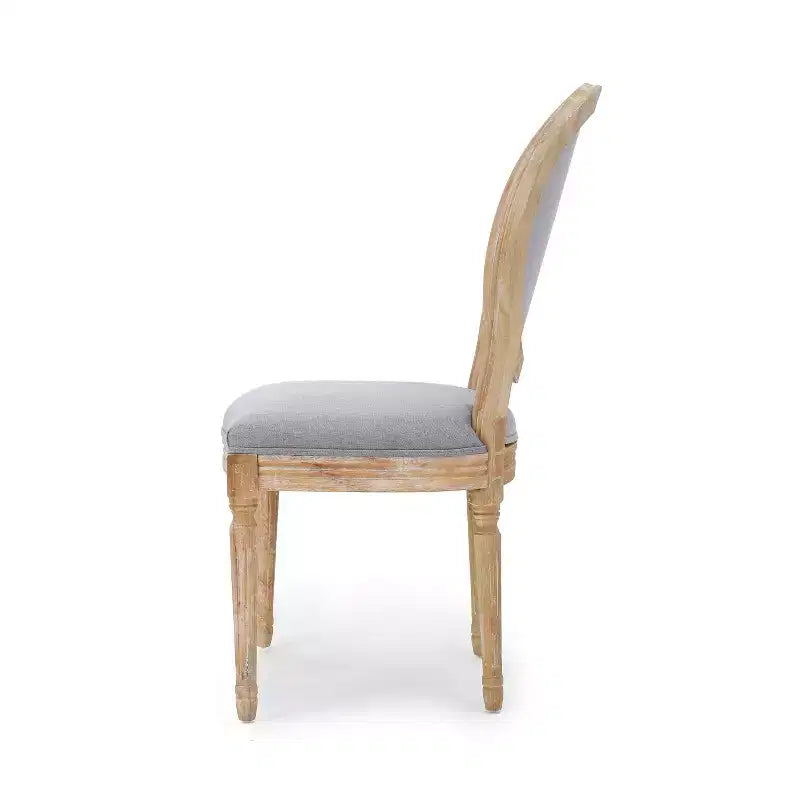 Chaises de salle à manger tapissées style champêtre français