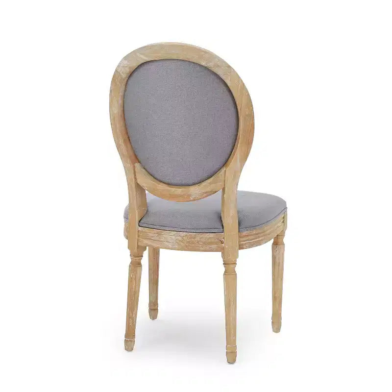 Chaises de salle à manger tapissées style champêtre français
