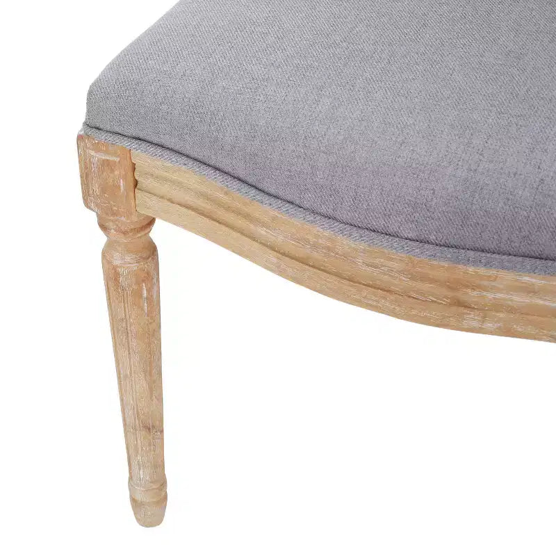 Chaises de salle à manger tapissées style champêtre français