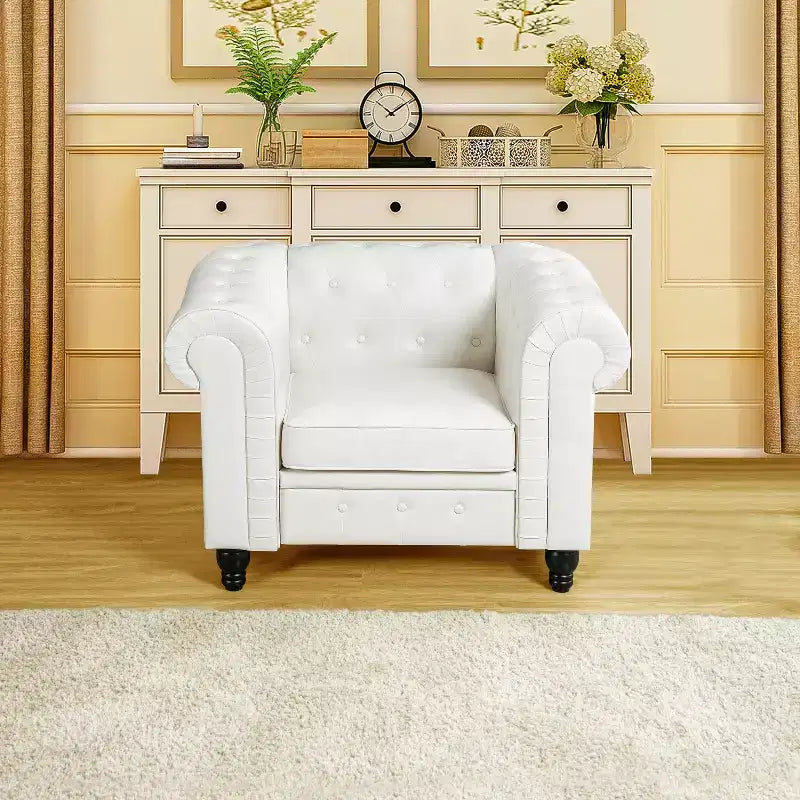 Home Imports Emporium Diamond Tufted Accent Chair