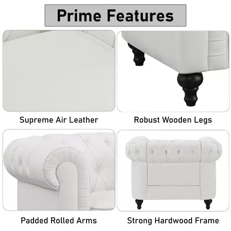 Fauteuil d'appoint capitonné en losange