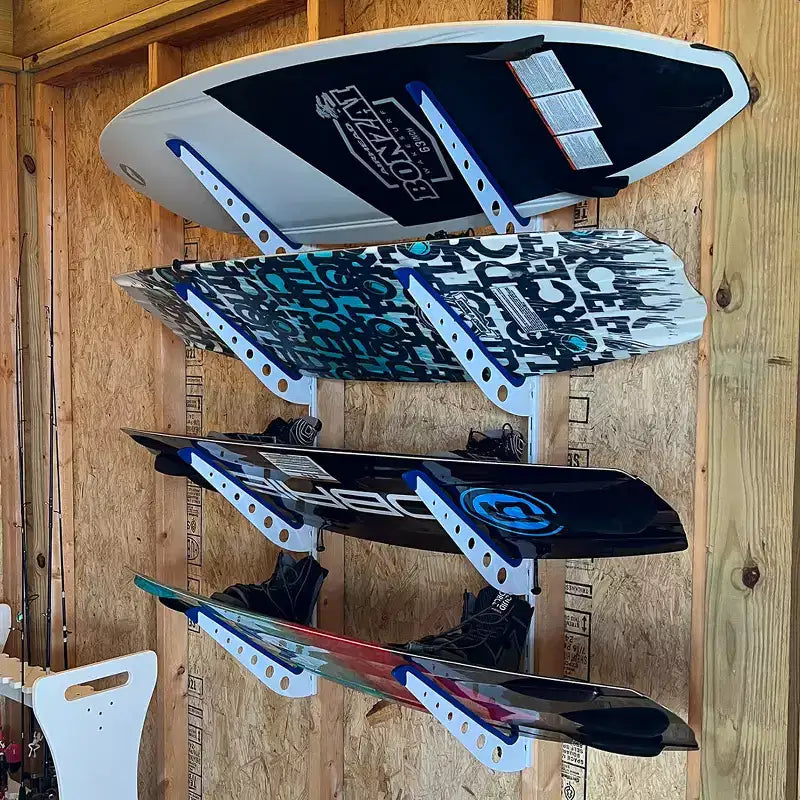 Rangement skis et snowboards réglable 4 niveaux