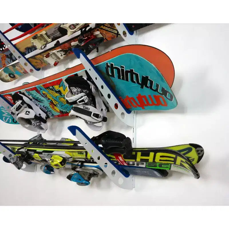 Rangement skis et snowboards réglable 4 niveaux