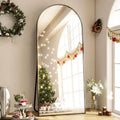 BEAUTYPEAK 65x24 Floor Mirror Arched Full Length Mirrors Wall Mirrors
