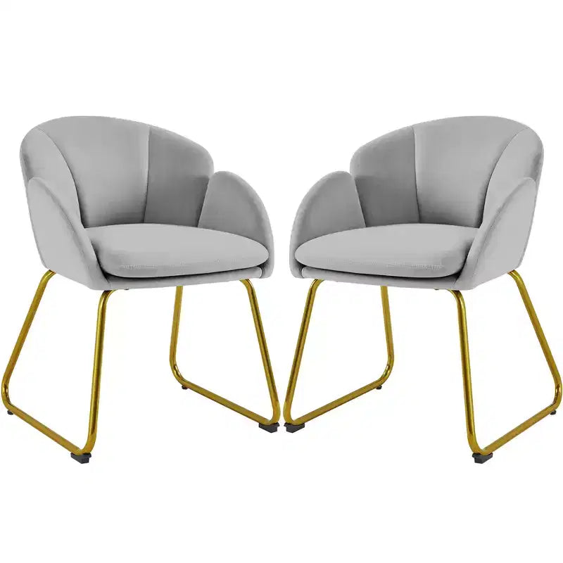 Fauteuil en velours en forme de fleur pour salon, chambre à coucher