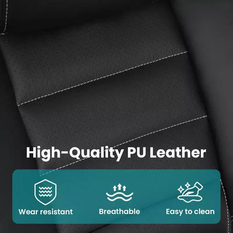Chaise de bureau ergonomique avec soutien lombaire à ressorts ensachés