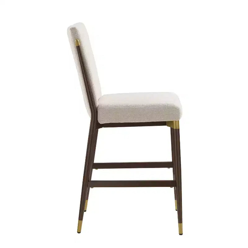 Tabourets de comptoir rembourrés modernes