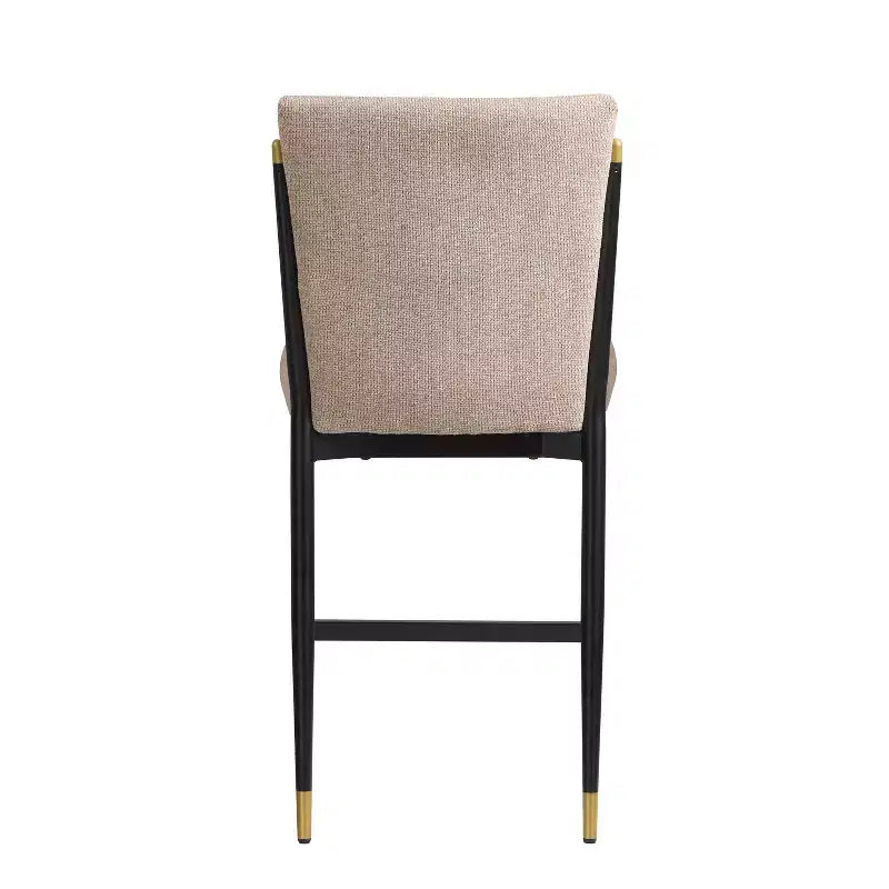 Tabourets de comptoir rembourrés modernes