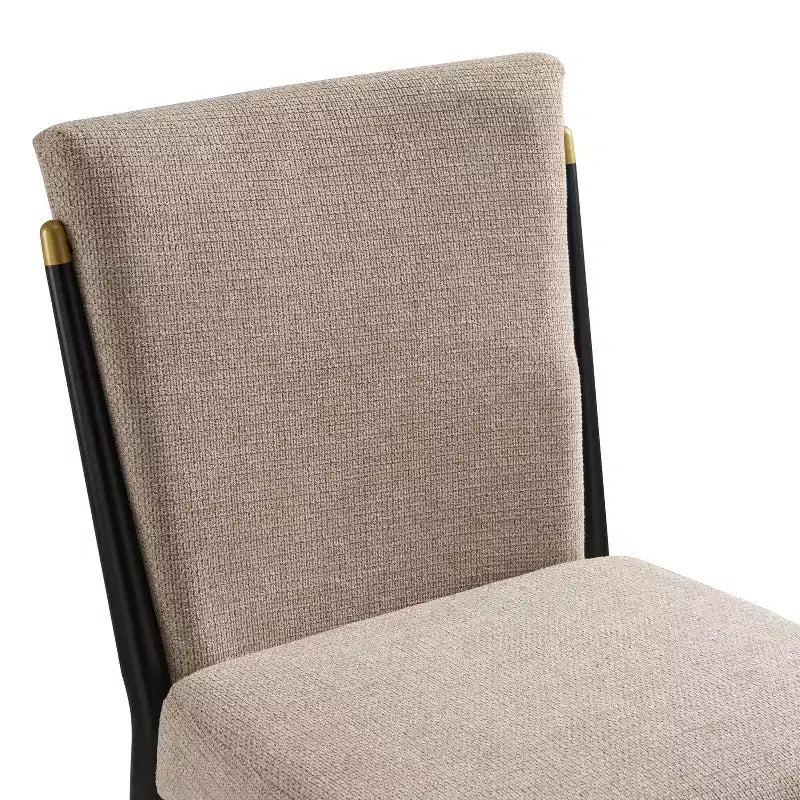 Tabourets de comptoir rembourrés modernes