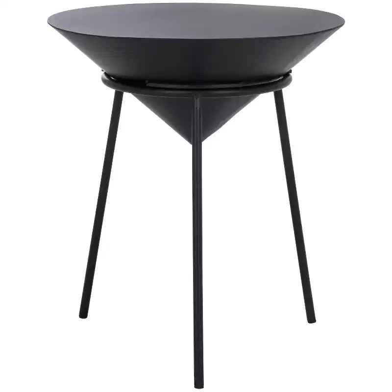 Apuline Side Table - ACC5513 - Black - Safavieh