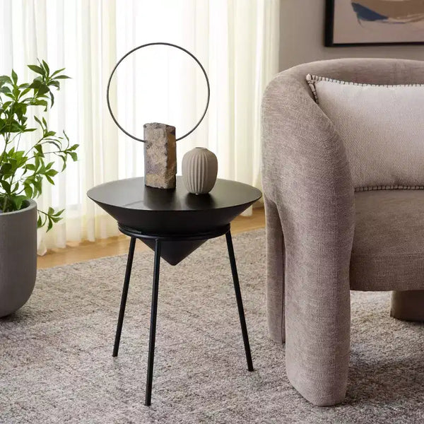 Table d'appoint noire