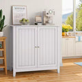 Meuble de rangement au sol, 2 portes, organisateur moderne sur pied, meuble d'angle