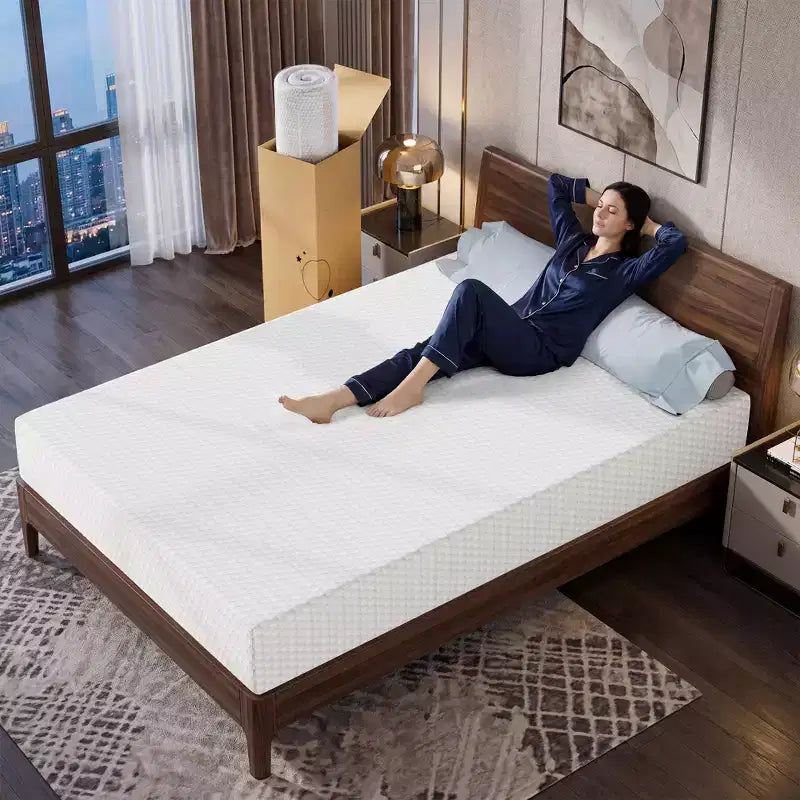 EHMKNP 8 inch Twin/Twin XL/Full/Queen Sizes Mattress for Adult Teenager Single, Cooling Memory Foam Mattress,Removable Washable Cover, Medium Firm