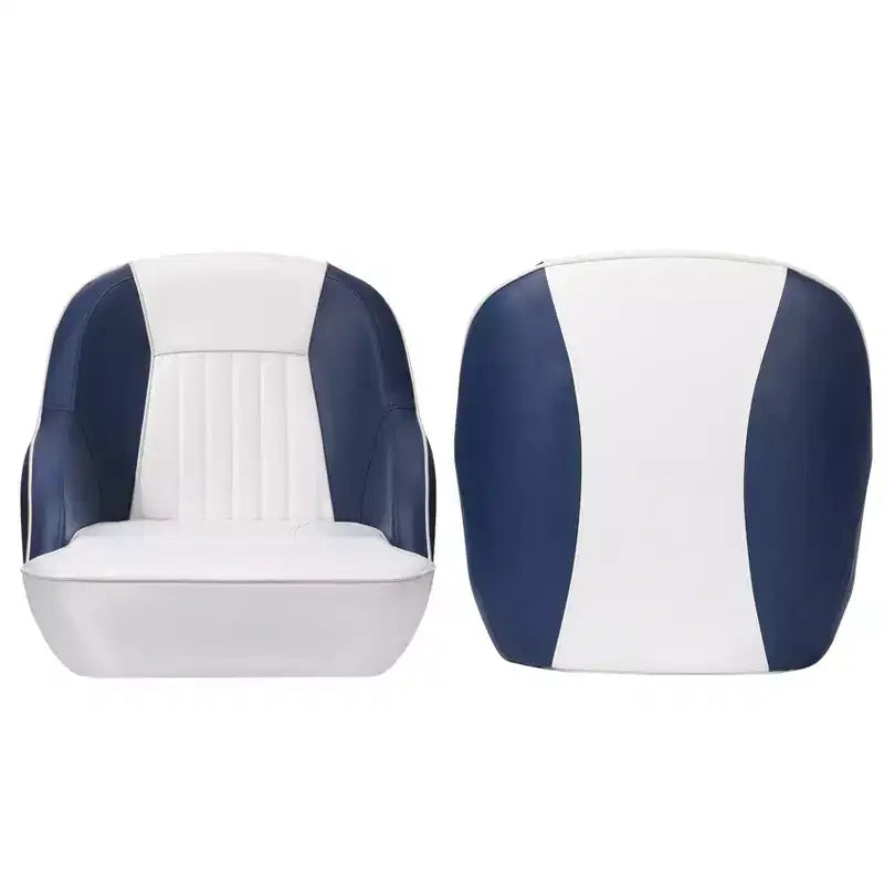 Siège baquet Captain, chaise de bateau en vinyle marin avec rembourrage en éponge épaissie