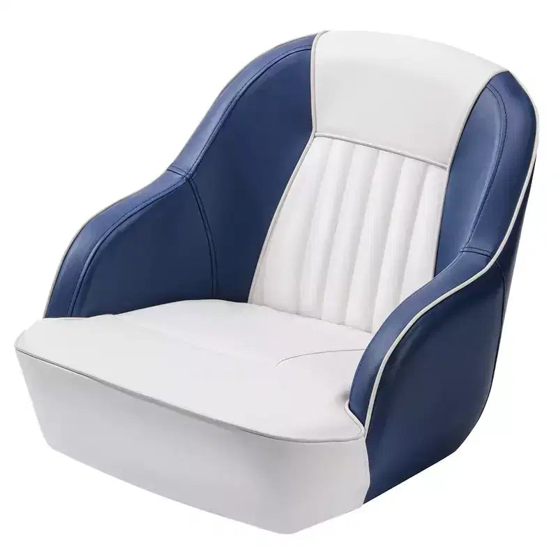 Siège baquet Captain, chaise de bateau en vinyle marin avec rembourrage en éponge épaissie